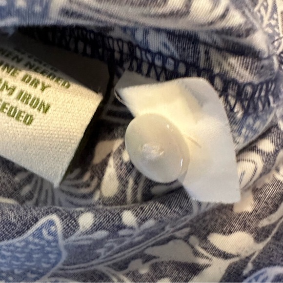 Orvis Women's size 6 Button Up Wrinkle Resistant 3/4 Sleeves 100% Cotton(j6) - Picture 5 of 9